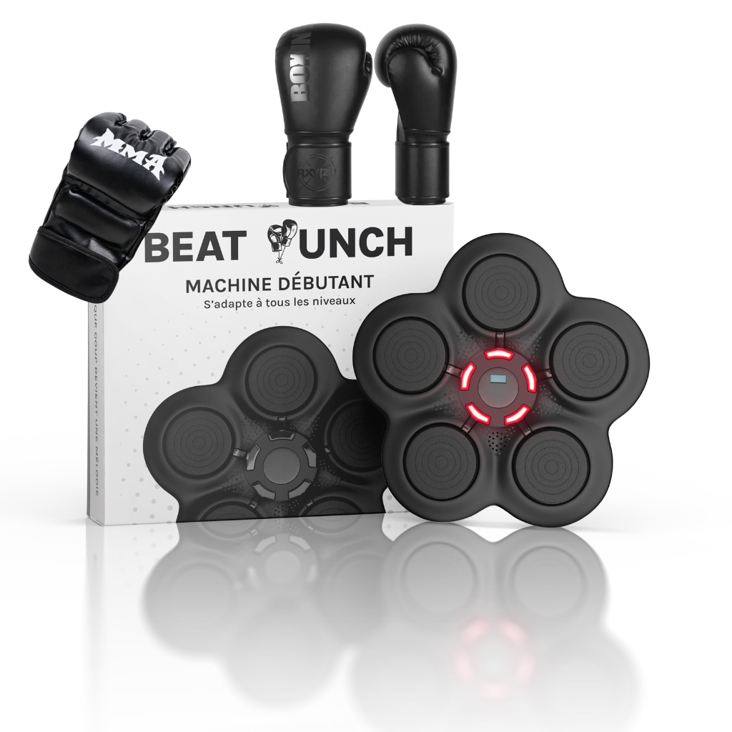 1x Macchina Principiante + 1 Paio di Guantoni MMA (Nero) + 1 Paio di Guantoni Classici (8oz)