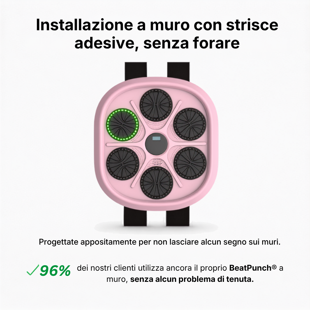 Macchina da Boxe Musicale - Edizione Limitata (Rosa)