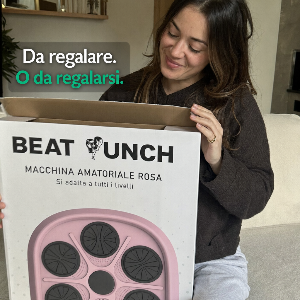Macchina da Boxe Musicale - Edizione Limitata (Rosa)