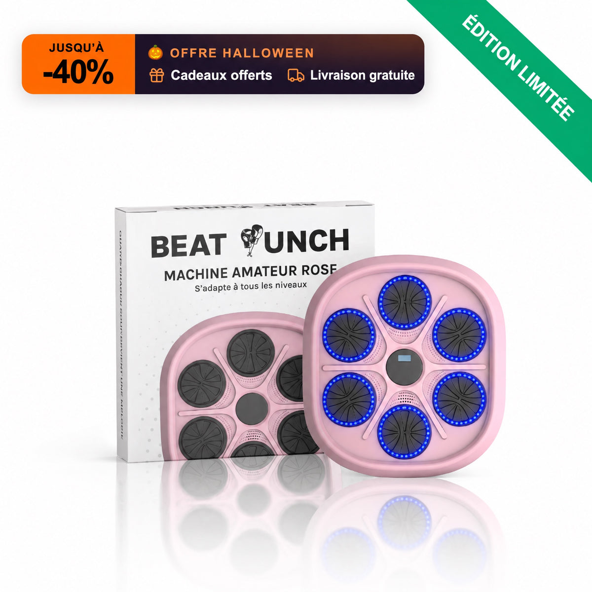 Macchina da Boxe Musicale - Edizione Limitata (Rosa)