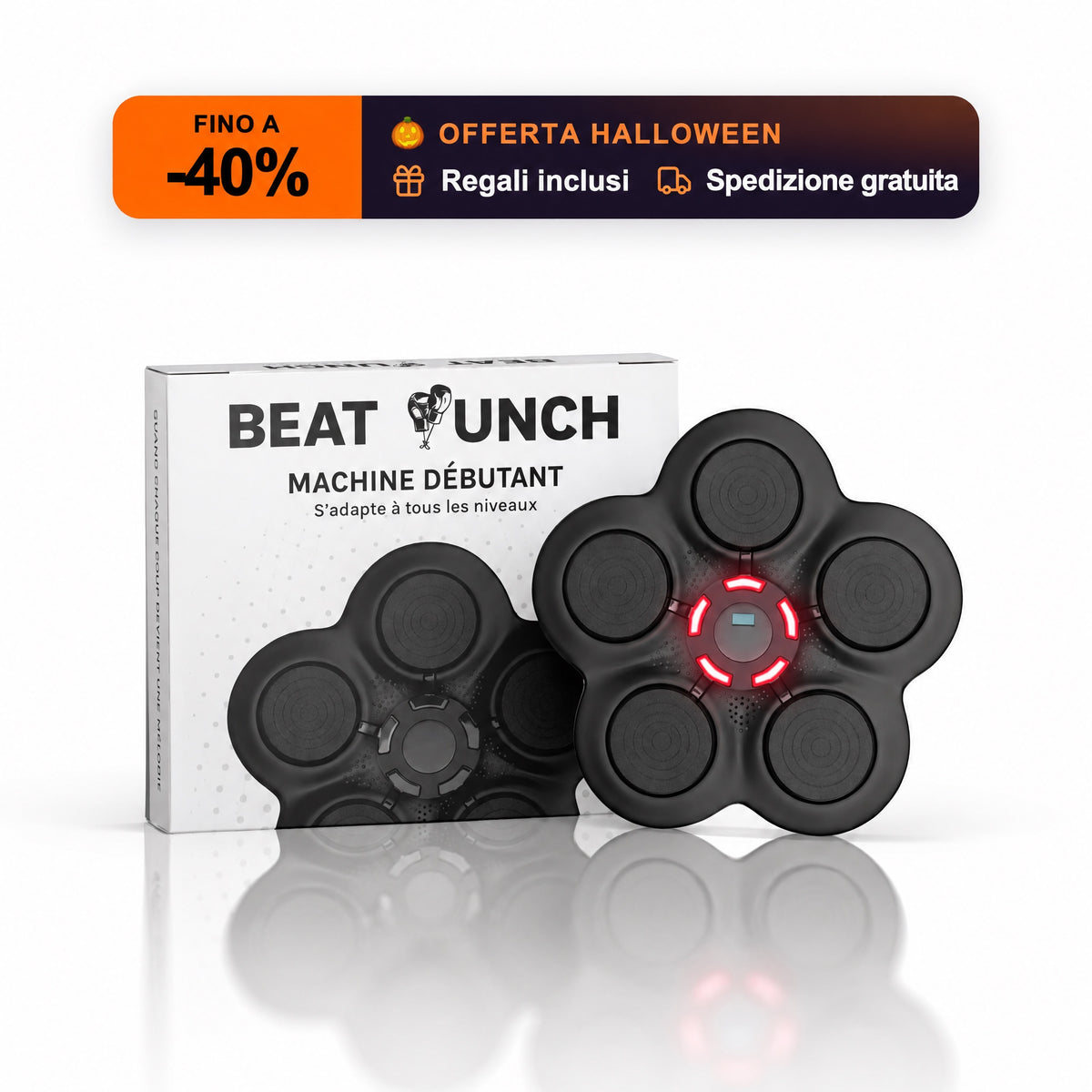Macchina da Boxe Musicale Principiante